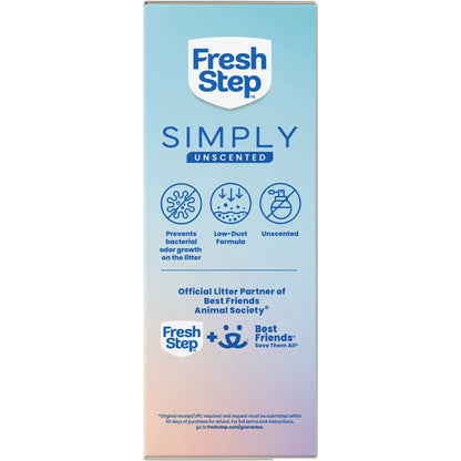 Simply Unscented Clumping Cat Litter, 14 Lbs